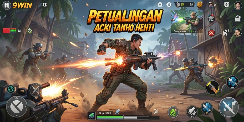 Tampilan gameplay <strong>9WIN</strong> yang penuh aksi dan grafis menawan.