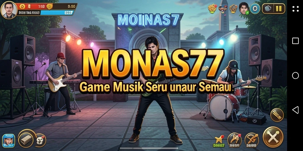 Tampilan gameplay MONAS77 yang memukau dan interaktif.