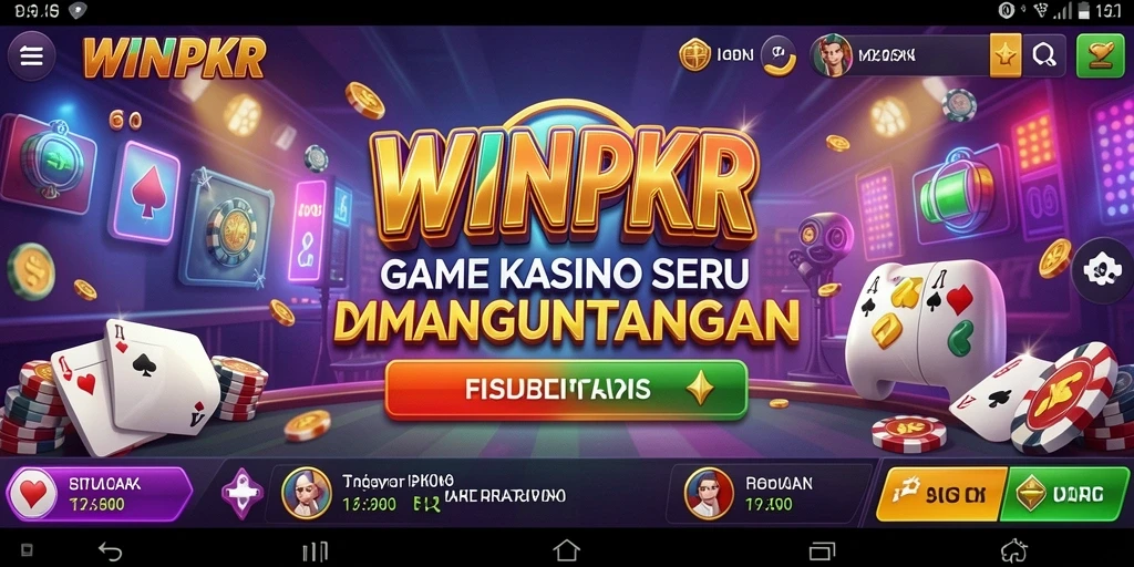 Tangkapan layar gameplay WINPKR yang mendebarkan dan menghibur.