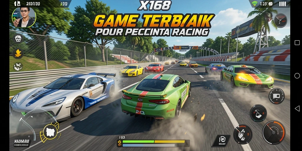 Tampilan gameplay X168 yang menegangkan dan realistis.
